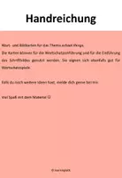 Vorschau - Fördermaterial/Inklusion - Wort und Bildkarten school things - Seite 1