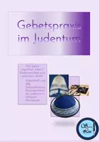 Vorschau - Unterrichtsreihen - Gebetspraxis im Judentum Stationenarbeit - Deckblatt