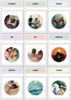 Vista previa - Refuerzo / NEE / Materiales de apoyo - Vocabulari en català: Quin verb és? - página 1