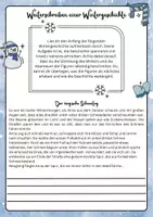 Vorschau - Arbeitsblätter - Geschichten weiterschreiben Klasse 5/6: Winter - Seite 1