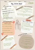 Vorschau - Arbeitsblätter - Steckbrief: Jesus (mit kreativen Schreibaufgaben) - Seite 3