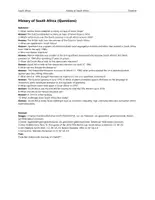 Vorschau - Arbeitsblätter - South Africa – History (Timeline and Quiz) - Seite 3