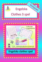 förhandsvisning - Engelska clothes bild till ediki - försättsblad