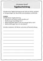 Vorschau - Stundenentwürfe - Krummer Hund: Schreibaufgaben | RSAP/HSAP 2025 - Seite 3