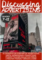 Vorschau - Anderer Materialtyp - Advertising- Middle/High School Conversation Package - Seite 1