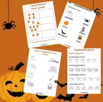 anteprima - Esercizi - Attività Halloween per la classe prima! - Pagina di copertina