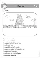 Vorschau - Arbeitsblätter - Halloween Arbeitsblatt Leseverstehen differenziert - Englisch - Seite 3