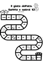 anteprima - Giochi - Il gioco dell'oca. Somma e sottrai 10 (con istruzioni ) - Pagina 1