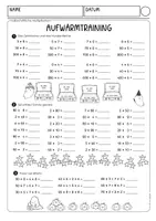 Vorschau - Arbeitsblätter - Halbschriftliche Multiplikation ZR 1000 - Seite 3