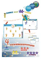 Vorschau - Arbeitsblätter - Zahlenraum 9 entdecken – Zahlen 0 bis 9 ab 5 Jahren | drei Abstraktionsstufen, Sternenritual | Kita - Seite 2