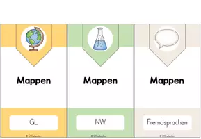 Vorschau - Anderer Materialtyp - Stehsammler Etiketten - Ordnungssystem (Classroom Management) - Seite 3