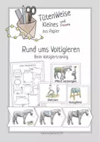 Vorschau - Unterrichtsreihen - Rund ums Voltigieren - Beim Voltigiertraining - Deckblatt