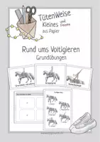 Vorschau - Unterrichtsreihen - Rund ums Voltigieren - Grundübungen - Deckblatt
