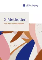 Vorschau - Lehrpläne/Lehrermaterial - Start ins Referendariat | 3 Methoden für deinen Unterricht - Deckblatt