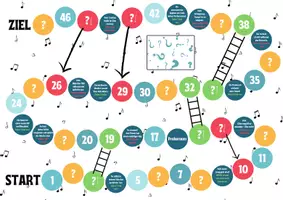 Vorschau - Spiele - Brettspiel Musik: Notenlehre - Seite 1