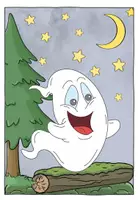 Vorschau - Bildkarten - Halloween Gedicht - Geist in der Nacht - Seite 3