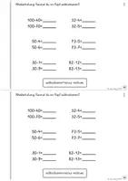 Vorschau - Arbeitsblätter - Schriftliche Subtraktion - Das Selbstlernheft (Einstieg in die schriftliche Subtraktion) - Seite 2