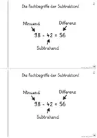 Vorschau - Arbeitsblätter - Schriftliche Subtraktion - Das Selbstlernheft (Einstieg in die schriftliche Subtraktion) - Seite 3