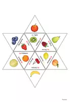 Vorschau - Spiele - Legestern - Obst / Exotische Früchte (DaZ/DaF) - Seite 2