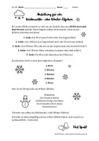 Vorschau - Arbeitsblätter - Ein Winter-Elfchen schreiben und verzieren (Klasse 5/6) - Deckblatt