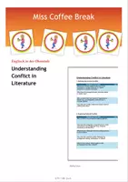 Vorschau - Arbeitsblätter - Understanding Conflict in Literature - Deckblatt