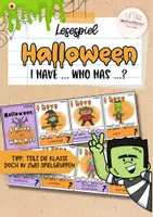 Vorschau - Spiele - I have ... who has ...? Halloween Spiel Englisch - Deckblatt