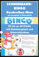 Vorschau - Stundenentwürfe - Schneemann Paket für Klasse 1 bis 3 - Seite 1