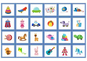 Aperçu - Jeux - Cherche et trouve "Les jouets" - Page 3