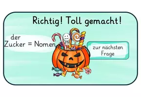 Vorschau - Bildkarten - Halloween interaktive PDF Nomen - Seite 3