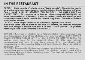 Vista previa - Juegos / Gamificación - Pack "the restaurant": flashcards, storytelling and games - página 3