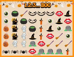 Vista previa - Manualidades / Dibujos para colorear - PACK HALLOWEEN - página 3