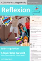 Vorschau - Lehrpläne/Lehrermaterial - Reflexion/ Reflektionstext: Körperliche Gewalt - schlagen, schubsen, spucken, treten, würgen - Deckblatt