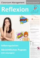 Vorschau - Lehrpläne/Lehrermaterial - Reflexion: Manieren im Unterricht - absichtliches Pupsen - Deckblatt