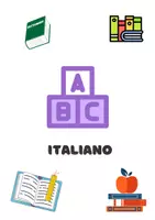 anteprima - Etichette / Segnalibri - Copertine materie scolastiche - Pagina 1