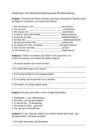Vorschau - Arbeitsblätter - Rechtschreibung | Zusammen- und Getrenntschreibung | Groß- und Kleinschreibung | Klasse 8 9 | Deutsch - Seite 1