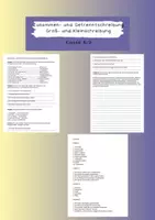 Vorschau - Arbeitsblätter - Rechtschreibung | Zusammen- und Getrenntschreibung | Groß- und Kleinschreibung | Klasse 8 9 | Deutsch - Deckblatt