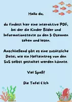 Vorschau - Interaktives Material - Die 5 Weltmeere/ Ozeane - Seite 1