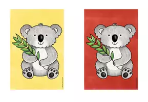 Vorschau - Anderer Materialtyp - Gruppentisch Karten Koala Klasse 1-4 - Seite 1