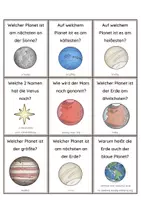 Vorschau - Bildkarten - Quiz Sonnensystem - Seite 3