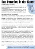 Vorschau - Arbeitsblätter - Das Paradies in der Kunst: Textarbeit (Kunst Oberstufe, Landschaftsmalerei) - Seite 3