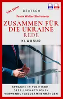 Vorschau - Arbeitsblätter - Klausur - Frank Walter Steinmeier - Redeanalyse - Oberstufe Q1 oder Q2 - Sprache in politisch-gesellschaftlichen Verwendungszusammenhängen - Deckblatt