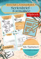 Vorschau - Arbeitsblätter - WiK - Serienbrief: Flipbook + Formulare drei Aufgaben - Deckblatt