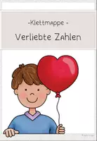 Vorschau - Stationenlernen - Verliebte Zahlen, 3x Klettmappe, Zahlenraum bis 10, Förderung Zahlvorstellung - Seite 1