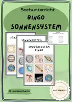 Vorschau - Spiele - Bingo Sonnensytem - Deckblatt