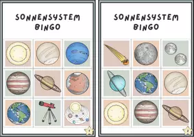 Vorschau - Spiele - Bingo Sonnensytem - Seite 1