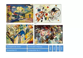 Vorschau - Arbeitsblätter - Wassily Kandinsky und der Weg zur Abstraktion - Seite 3