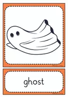 Vorschau - Bildkarten - Halloween- Picture + Word Cards - Seite 1
