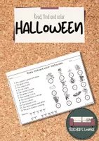Vorschau - Stationenlernen - Materialpaket Halloween - Seite 1