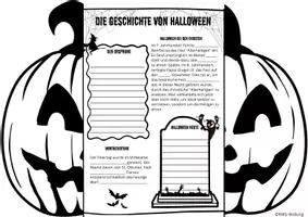 Vorschau - Arbeitsblätter - Interaktives Material: Die Geschichte von Halloween - Seite 1