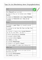 Vorschau - Arbeitsblätter - Vorgangsbeschreibung überarbeiten: Tipps & Checkliste - Deutsch - Kl. 3/4 - Seite 2